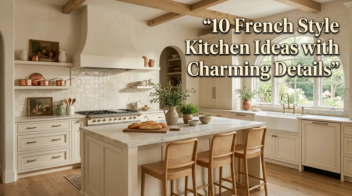10 French Style Kitchen Ideas with Charming Details