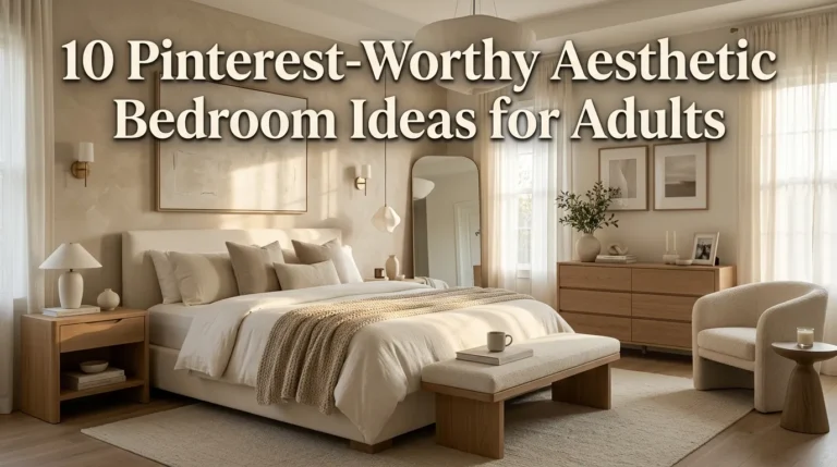 10 Pinterest-Worthy Aesthetic Bedroom Ideas for Adults