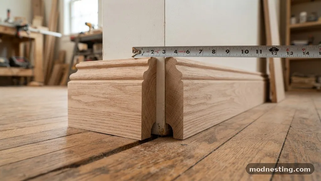 Material Selection and Wood Movement - 3/4-Inch vs 1-Inch Stool Projection: Matching Profile to Baseboard Trim