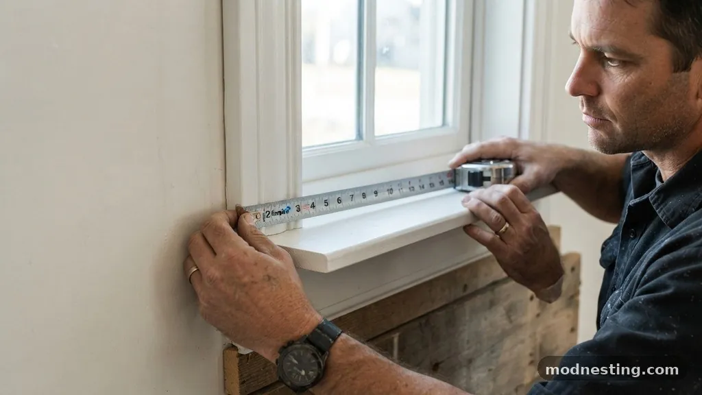 Measuring Your Trim for a Perfect Fit - The Window Stool 