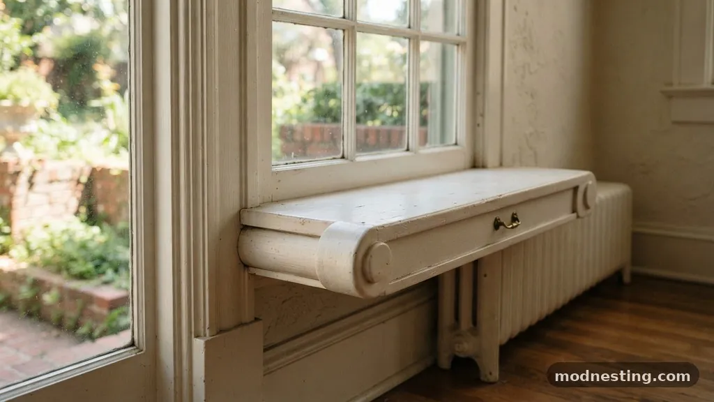 The Window Stool "Horn": How Far Past the Casing Should It Extend?